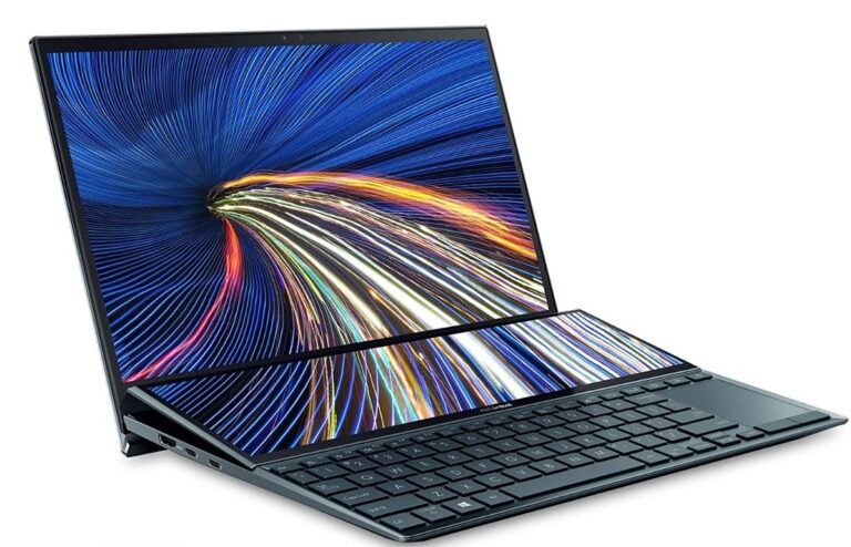 Ficha técnica Notebook Asus Zenbook Duo I7-1195g7