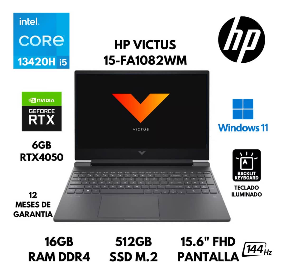 Hp Gamer Victus 15.6